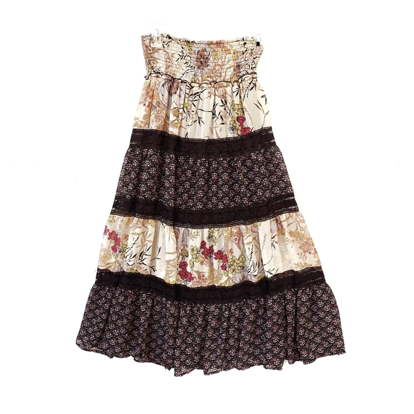 💓SOLD💓BLACK RAINN DANIEL Gypsy Maxi Skirt - Picture 3 of 13